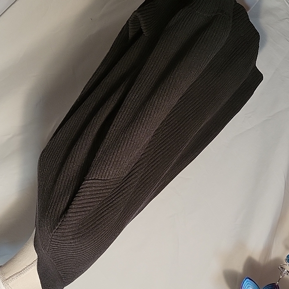 NWT Black Quince Organic Cotton Oversized open Cardigan Sweater Small - Picture 5 of 7